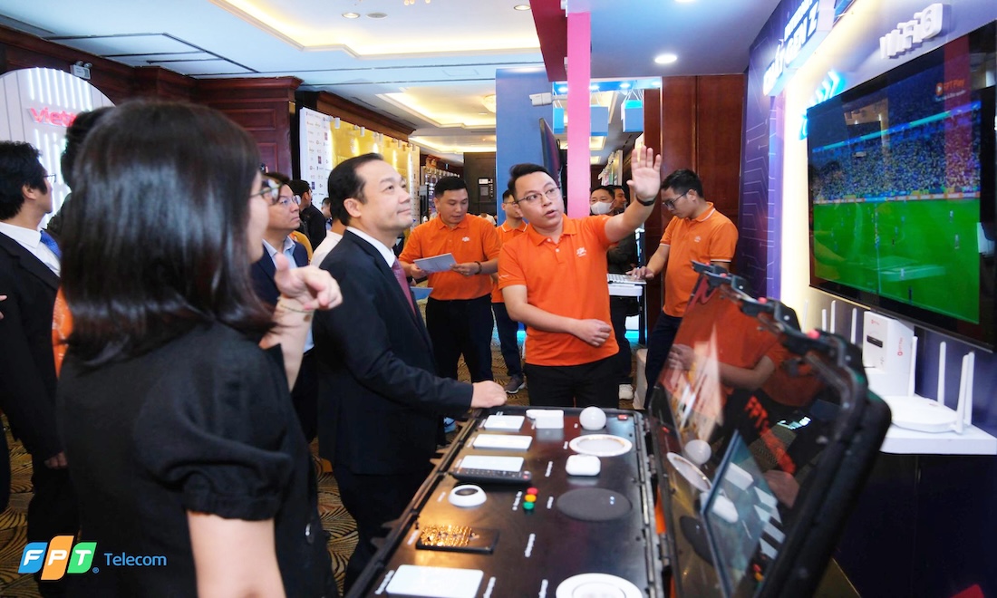 Hệ sinh thái công nghệ số của FPT Telecom gây ấn tượng tại Internet Day 2023
