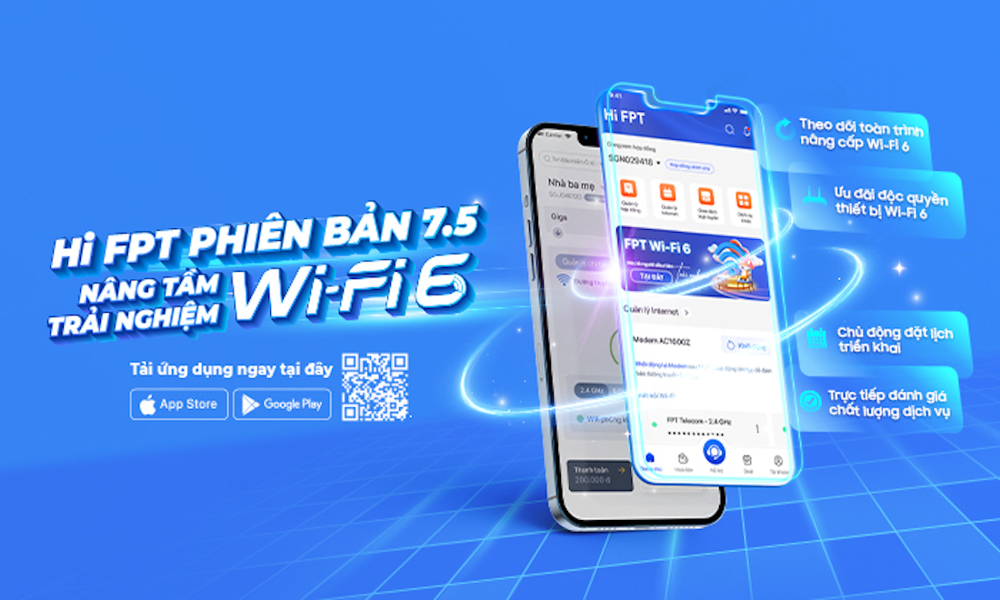 Nhiều tiện ích mới đáng trải nghiệm với ứng dụng Hi FPT phiên bản 7.5