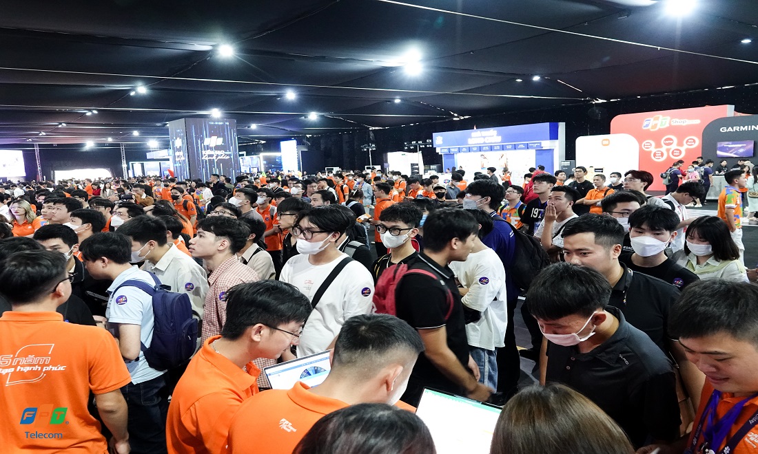 FPT Telecom thu hút đông đảo giới trẻ yêu công nghệ tham dự tại Techday 2023