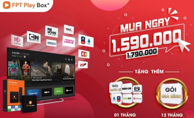 Fpt Telecom Personal Promotions Online Services The Last Week Of Promotion In March To Own Fpt Play Box With Shock Price